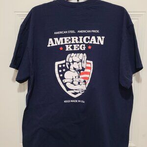 American Keg Steel Graphic Small size Craft Beer